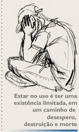 Estar no uso é ter uma existência limitada, em um caminho de desespero, destruição e morte.