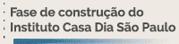 História, fase de construção da casa.