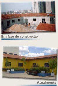 O Instituto Casa Dia São Paulo em fase de construção e atualmente