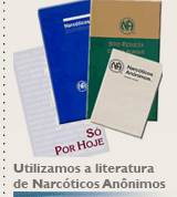 Utilizamos a literatura de Narcóticos Anônimos